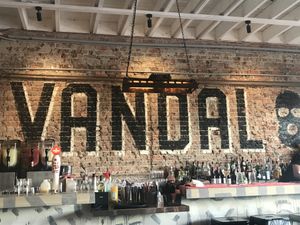 Funky bar at Vandal in Newtown