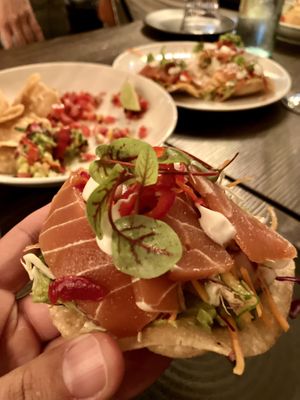 Tuna taco  at Vandal in Newtown