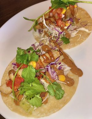 Taco of the day - crispy fysh taco  at Vandal in Newtown