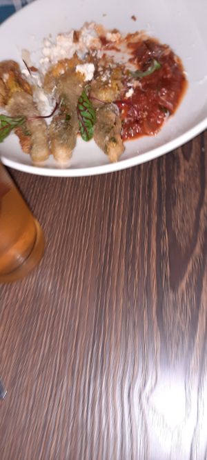 Zucchini stuffed at Vandal in Newtown