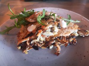 Set Menu - wild mushroom quesadilla at Vandal in Newtown
