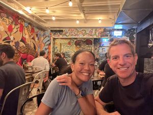 Happy vegans everywhere   at Vandal in Newtown