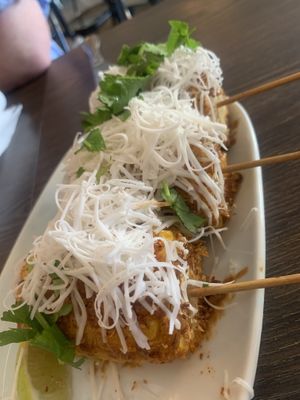 Corn on cob with cheese   at Vandal in Newtown