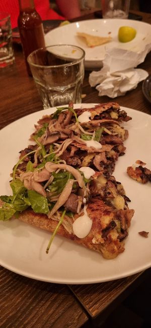 Mushroom quesadilla at Vandal in Newtown