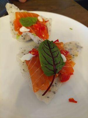 Tuna ceviche at Vandal in Newtown