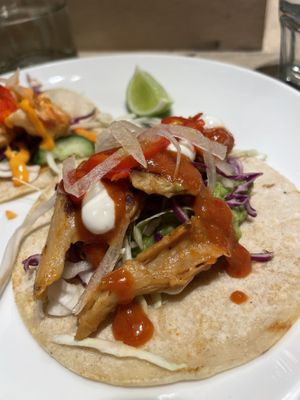 Chicken taco  #Veganuary at Vandal in Newtown