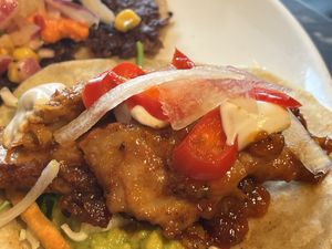 “Chicken” taco  at Vandal in Newtown