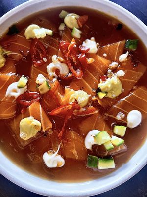 Vandal Vegan Salmon  at Vandal in Newtown