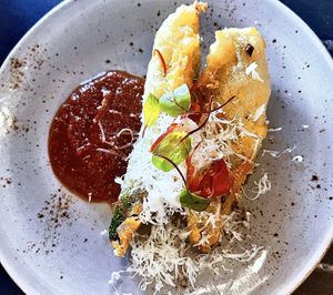 Crisp Zucchini Flowers  at Vandal in Newtown