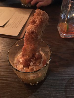 Milk and cookies churros! at Vandal in Newtown