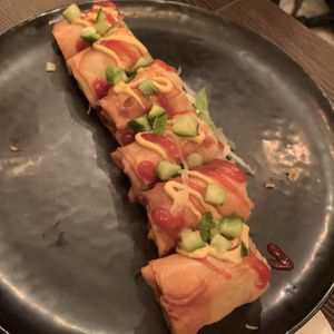 Set Menu Burger Spring Rolls at Vandal in Newtown