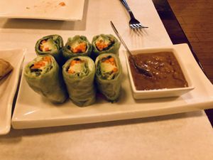 Avocado Rolls  at Chalerm Thai Bistro in Lakeport