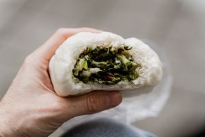   at ShàngHǎi Bāo Zǐ 上海包子素食點心 in Taipei