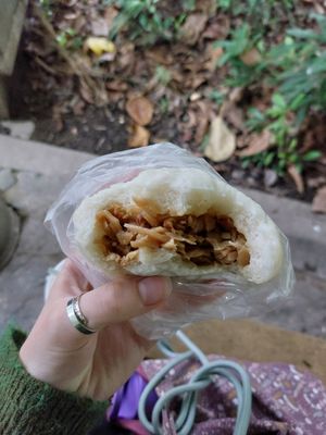 Bamboo shoot at ShàngHǎi Bāo Zǐ 上海包子素食點心 in Taipei