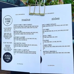   at Peach and Pine in St James