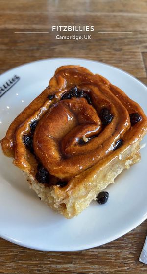   at Fitzbillies - Trumpington in Cambridge