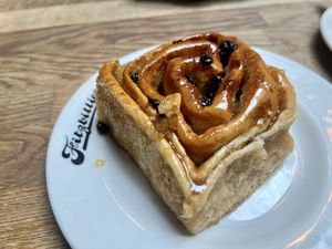 Chelsea bun   at Fitzbillies - Trumpington in Cambridge