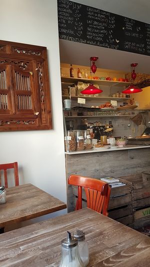 The bar where you order from. at Soul Kitchen in Paris