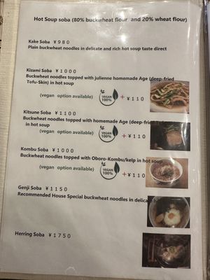   at Genji-soba in Osaka