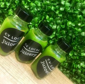 chlorophyll boosters at Cold Press Cafe in Colleyville