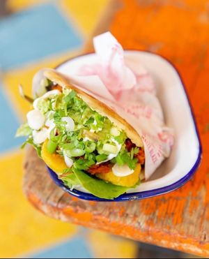 Guacatarian Arepa  at Maize Blaze in North London