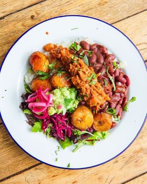 Lean Mean Vegan Machine at Maize Blaze in North London