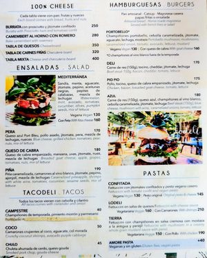 Menu 1 of 4, June 2023 at Lodeli - Maybe closed in Mazunte