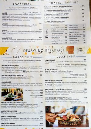 Menu 2 of 4, June 2023 at Lodeli - Maybe closed in Mazunte