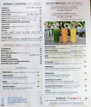 Menu 4 of 4, June 2023 at Lodeli - Maybe closed in Mazunte