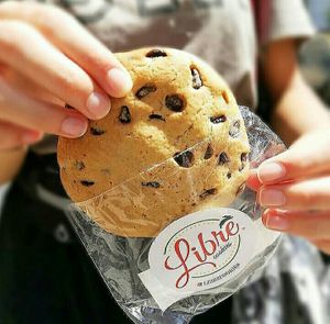 Chocochips cookies. 100% veganas at Libre Cookies in Buenos Aires