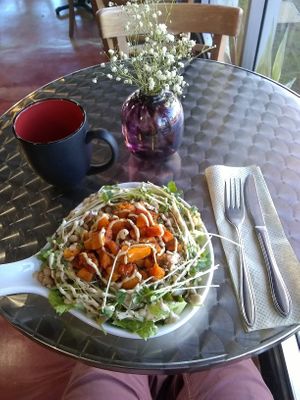 Butternut Squash Bowl at Cozy Plum Bistro  in Sebastopol