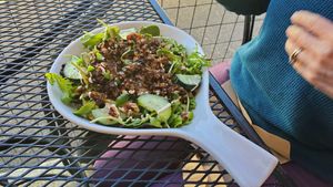 Maple mushroom at Cozy Plum Bistro  in Sebastopol