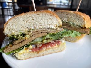 The Italiana Sandwich  at Cozy Plum Bistro  in Sebastopol