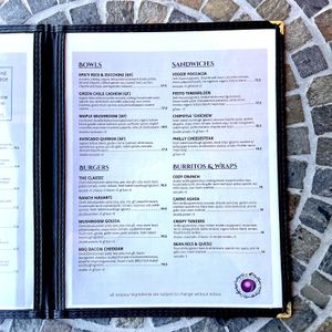 Menu  at Cozy Plum Bistro  in Sebastopol