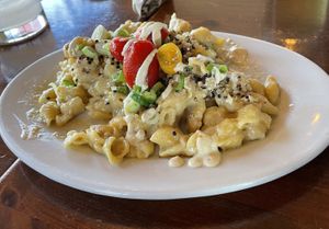 Mac and cheese  at Cozy Plum Bistro  in Sebastopol