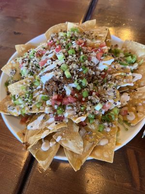 Loaded nachos  at Cozy Plum Bistro  in Sebastopol