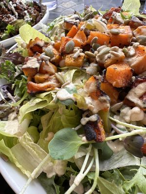 Butternut squash salad  at Cozy Plum Bistro  in Sebastopol