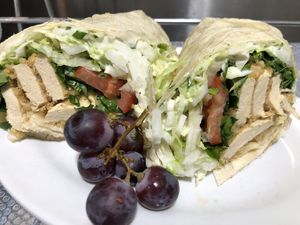 Gardein Wrap  at Cozy Plum Bistro  in Sebastopol