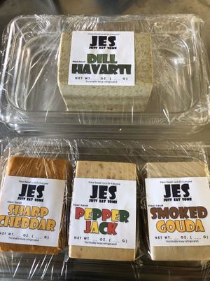 Local Artisan Vegan Cheeses by Jesica Lyons  at Cozy Plum Bistro  in Sebastopol