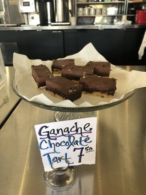 Sonoma Chocolatiers, “Ganache Tart" at Cozy Plum Bistro  in Sebastopol