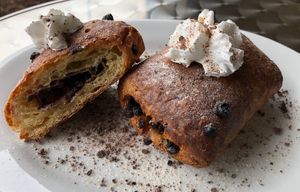 Chocolate Croissant at Cozy Plum Bistro  in Sebastopol