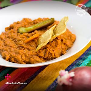 Frijoles groseros at La Pechocha in Culiacan