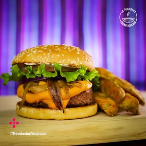 Burger Joaquin Phoenix at La Pechocha in Culiacan