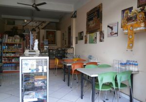 store interior  at Daun Salam in Denpasar