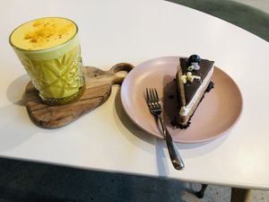 Kinder cake  at Makea Coffee in Lappeenranta