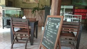 store interior  at Hare Krisna in Denpasar