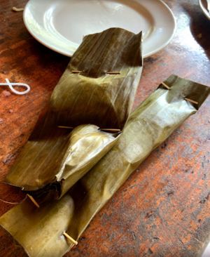 otah at Hare Krisna in Denpasar