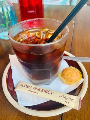 Cold brew coffee  at Alpaca Homestyle Cafe in Nha Trang