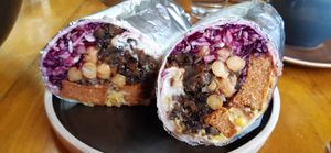 Burrito at The Muddy Puddle in North London
