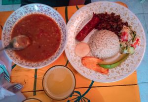 Frijolada at Madreselva in Bogota